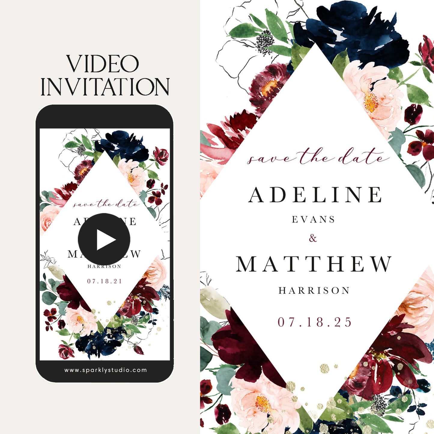 wedding video invitation