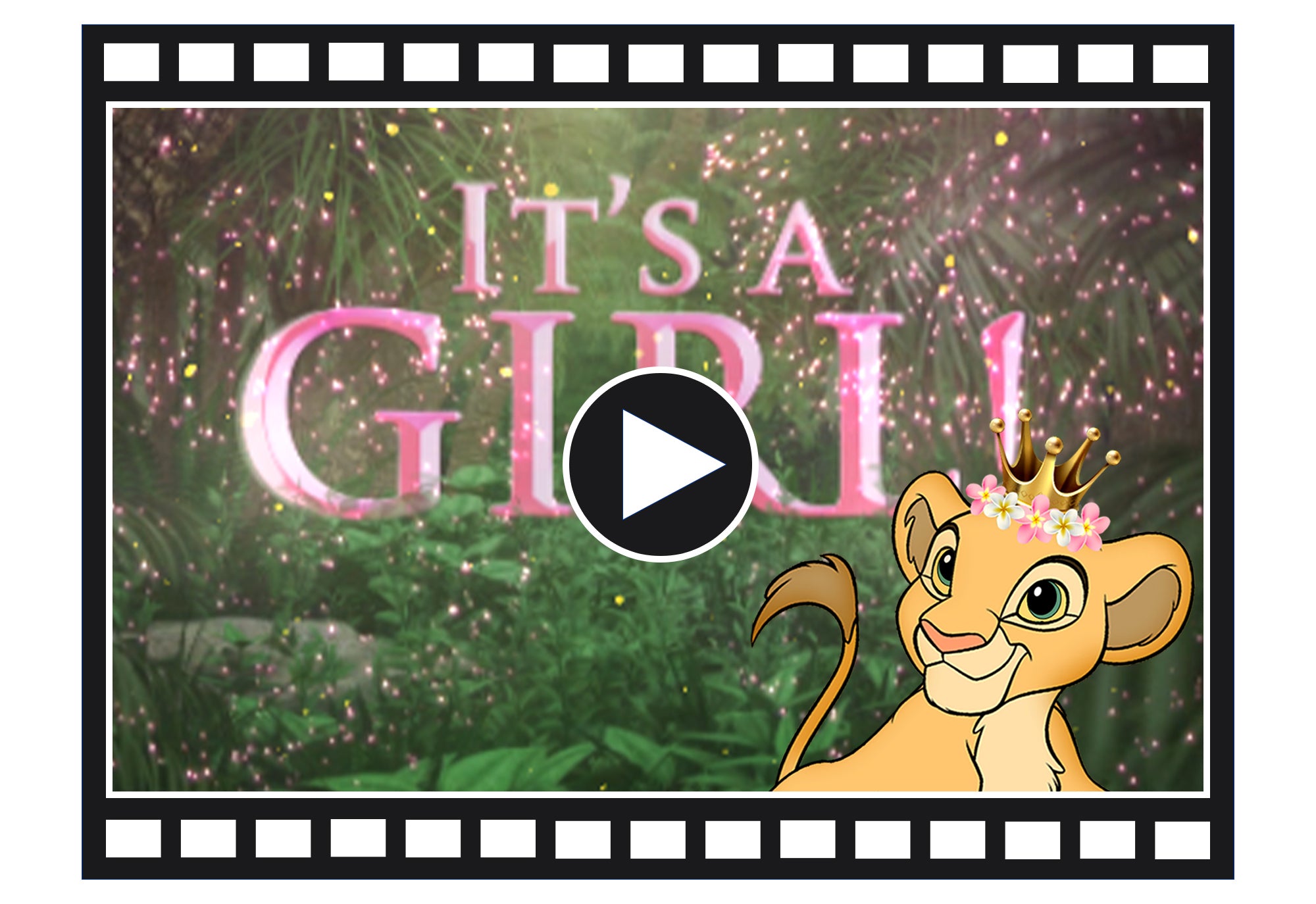 Lion King Gender Reveal Video Boy or Girl