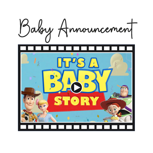 It's A Baby: Toy Story Pregnancy Reveal Announcement Video