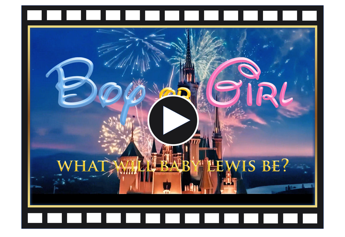 Magical Baby Storybook Gender Reveal Personalized Video