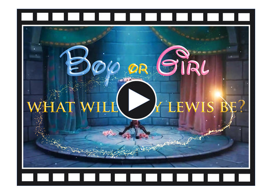 MAGICAL BABY STORYBOOK Gender Reveal Video (BOY)