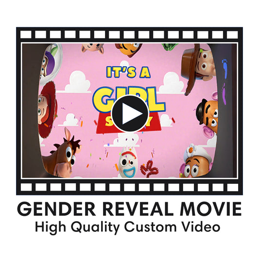 TOY STORY Gender Reveal Movie (GIRL)